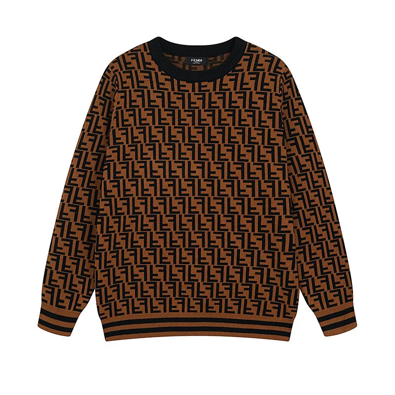 Jacquard-knit cashmere sweatshirt