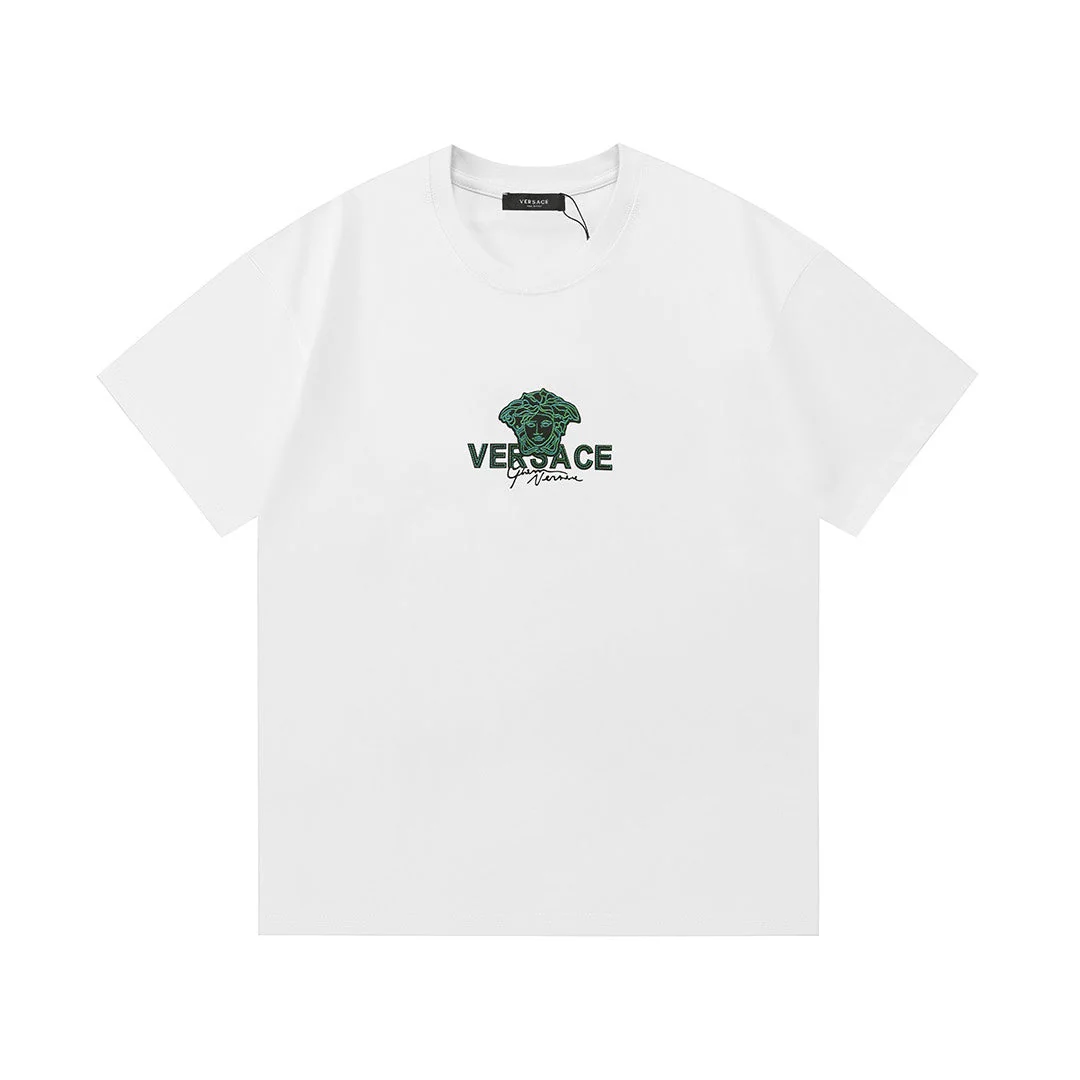 Embroidered cotton T-shirt