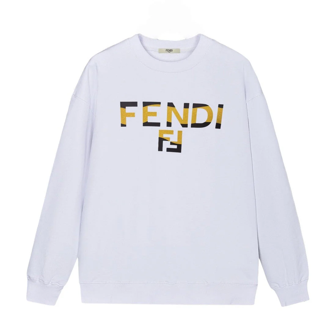 3D Cracked Letters Sweatshirt