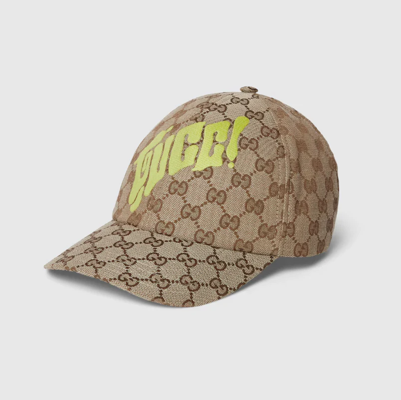 Graffiti print baseball cap