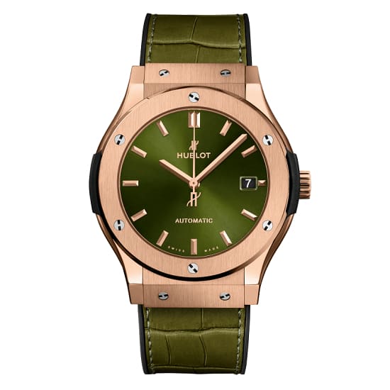 Hublot Classic Fusion King Gold Green Ref. # 511.OX.8980.LR