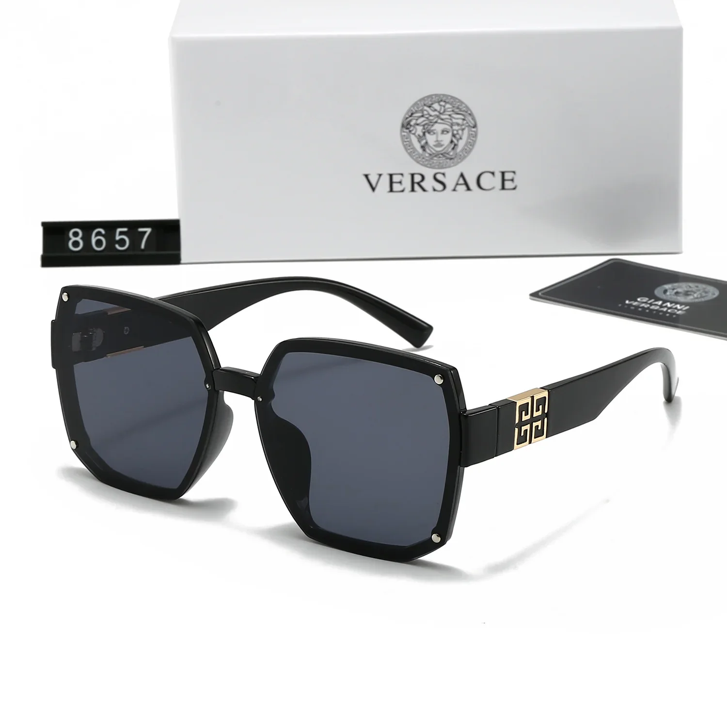 7-color plain sunglasses 8657