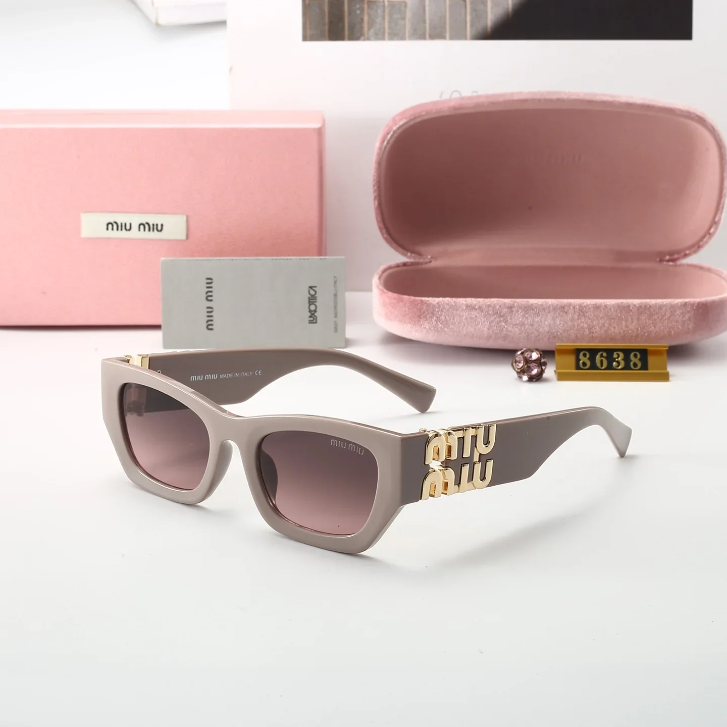 5 colors of fashionable and popular sunglasses  8638