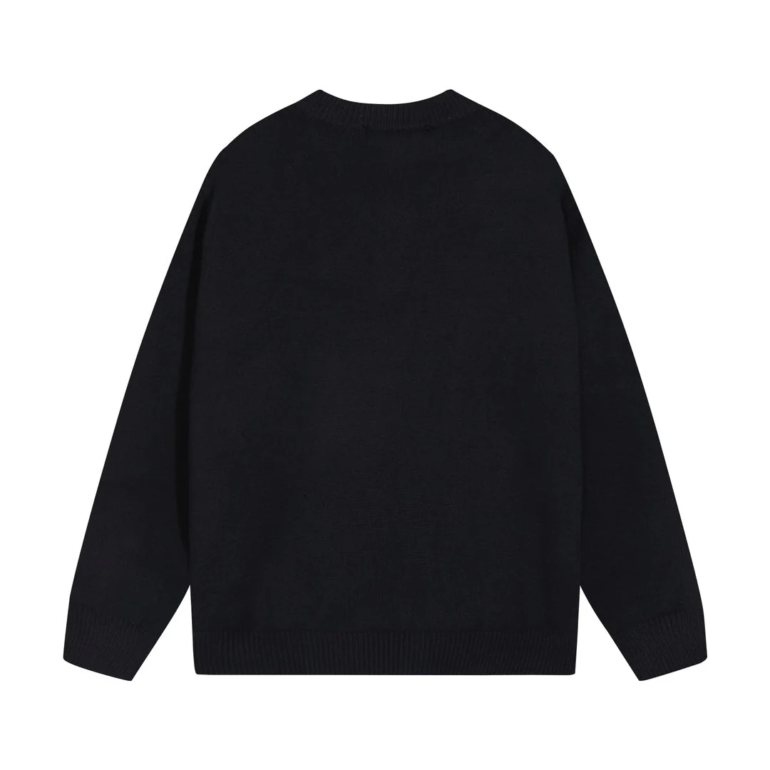 Zippered knitted cashmere sweatshirt