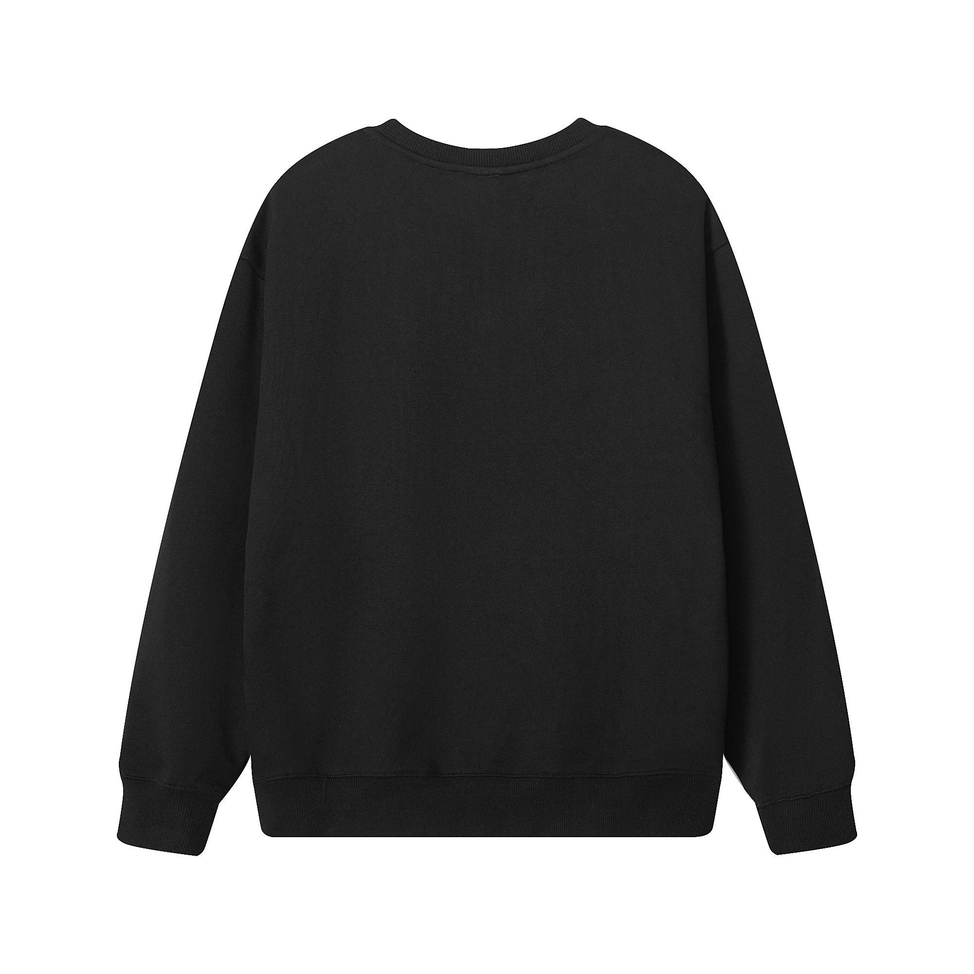 3D crew neck cotton sweatshirt