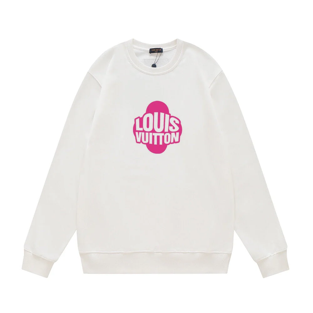 Pink Patterned Sweatshirt