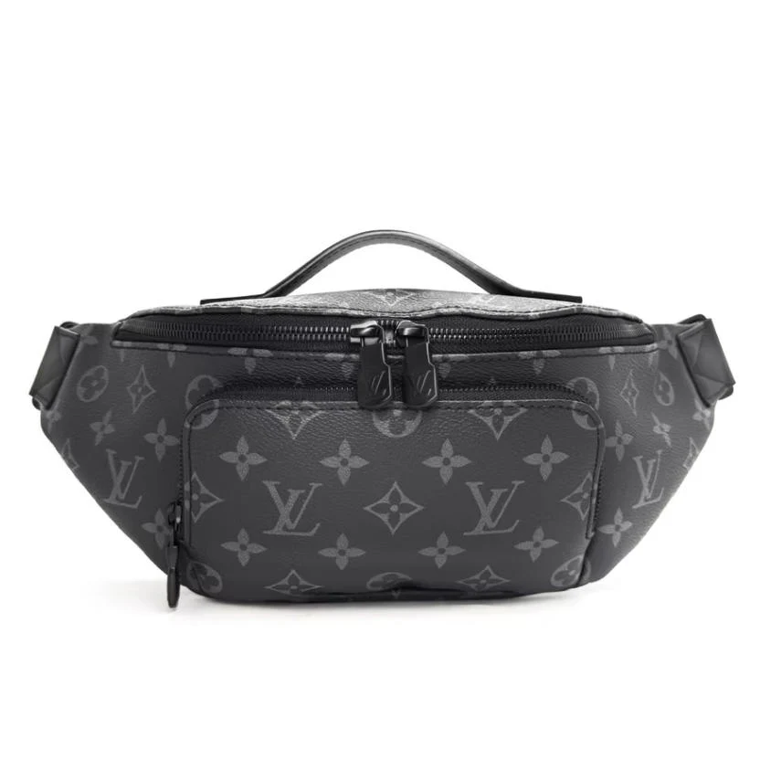 Unisex Fashion Leather waist bag