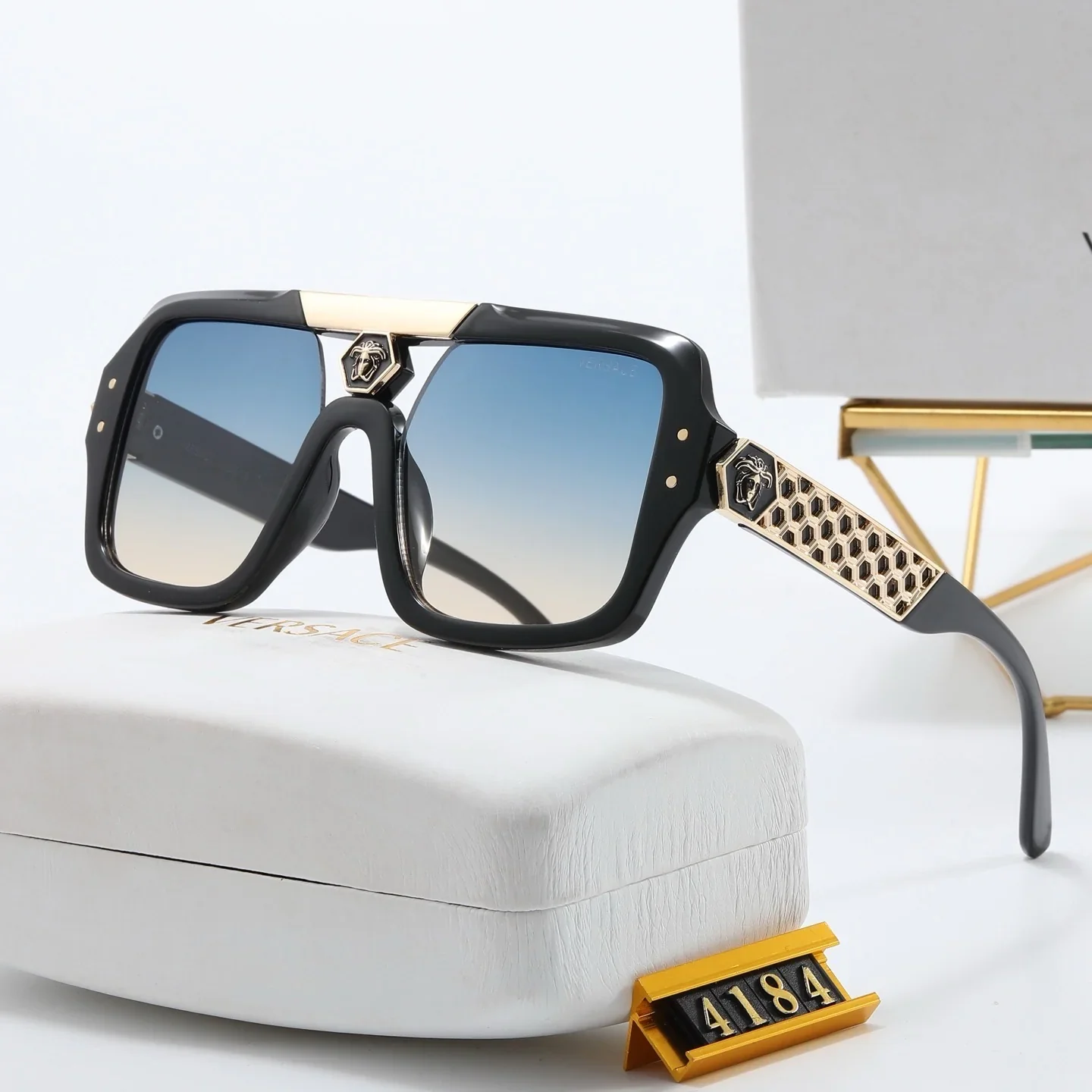 4 Colors High-End Fashion Sunglasses 4184