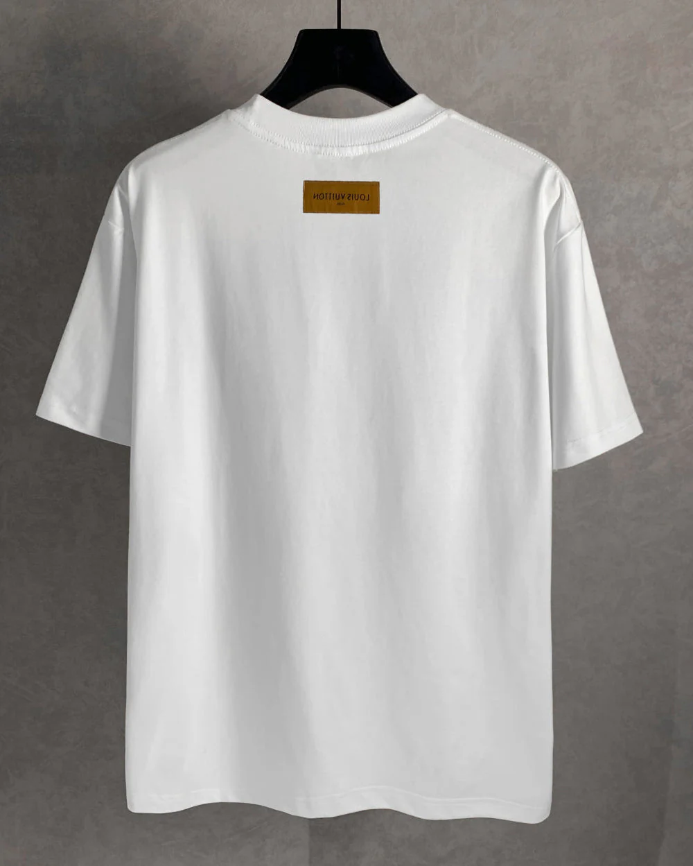 Hand-painted printed T-shirt