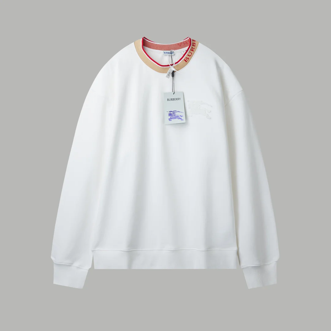 Embroidered cotton sweatshirt