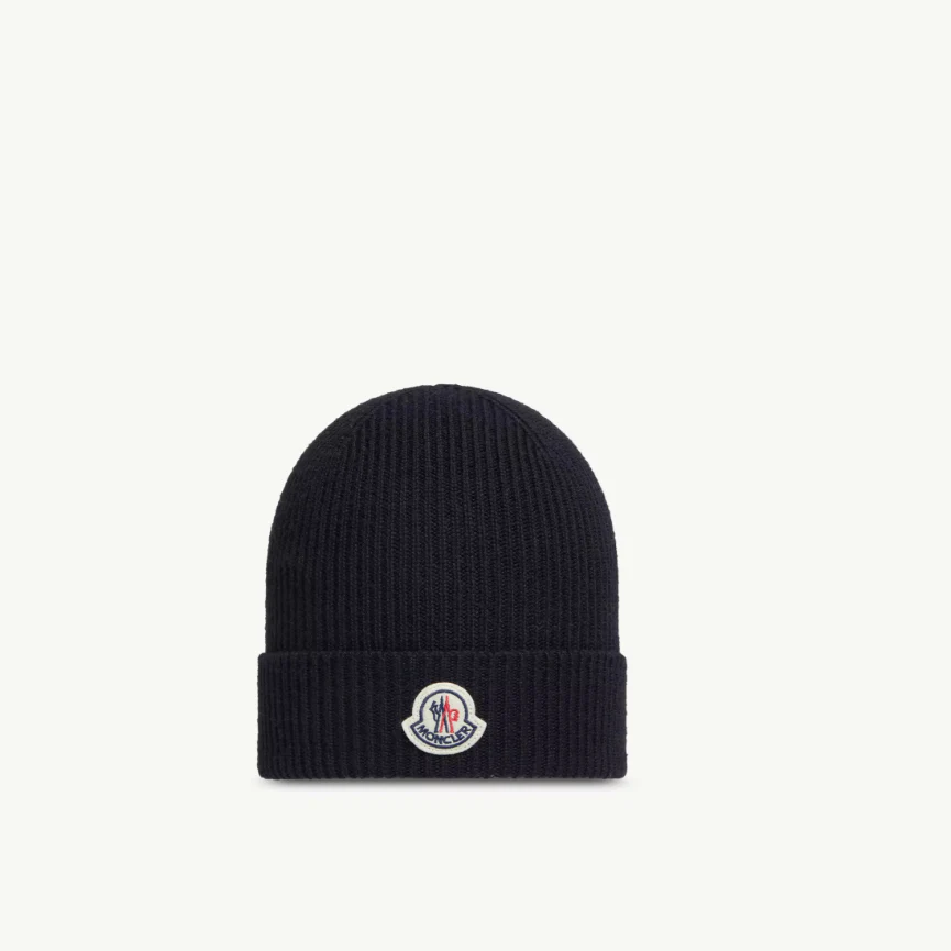 Stylish embroidered knitted hat