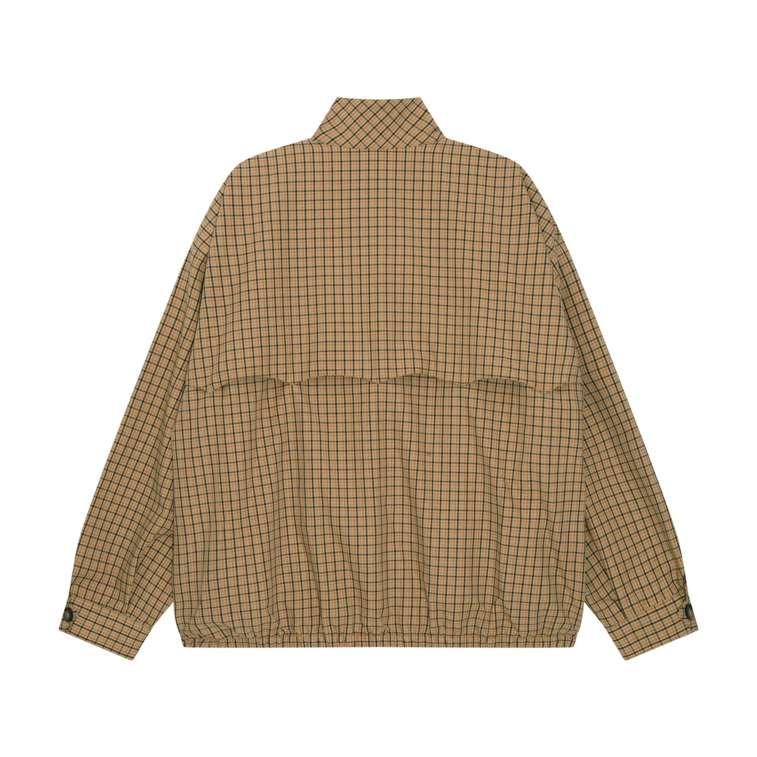 Plaid cotton jacket