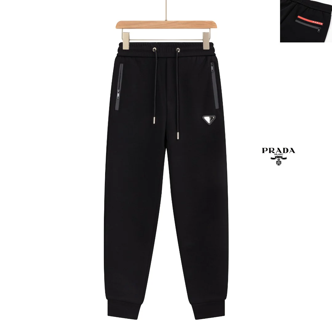 Triangle drawstring trousers