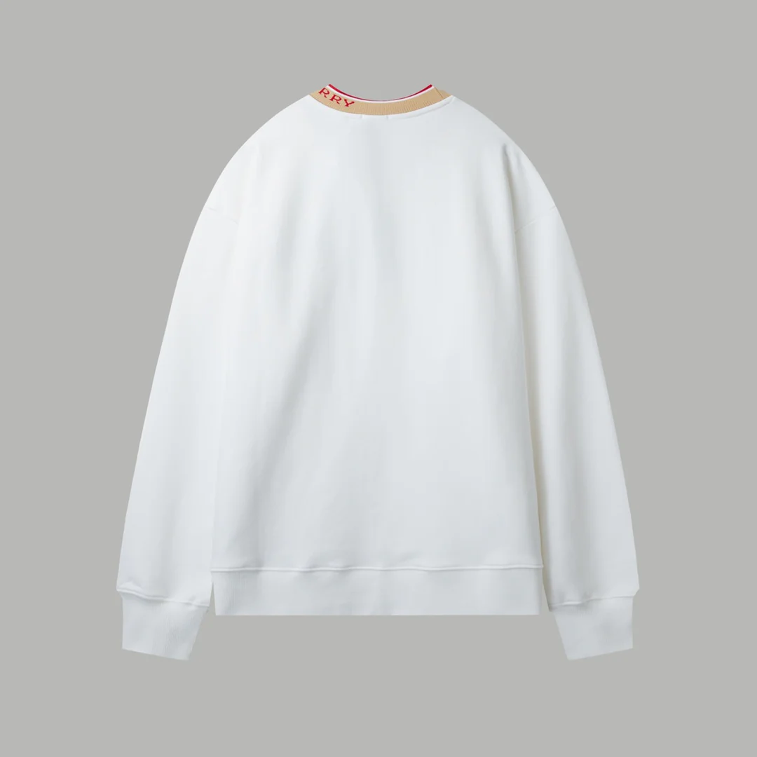 Embroidered cotton sweatshirt