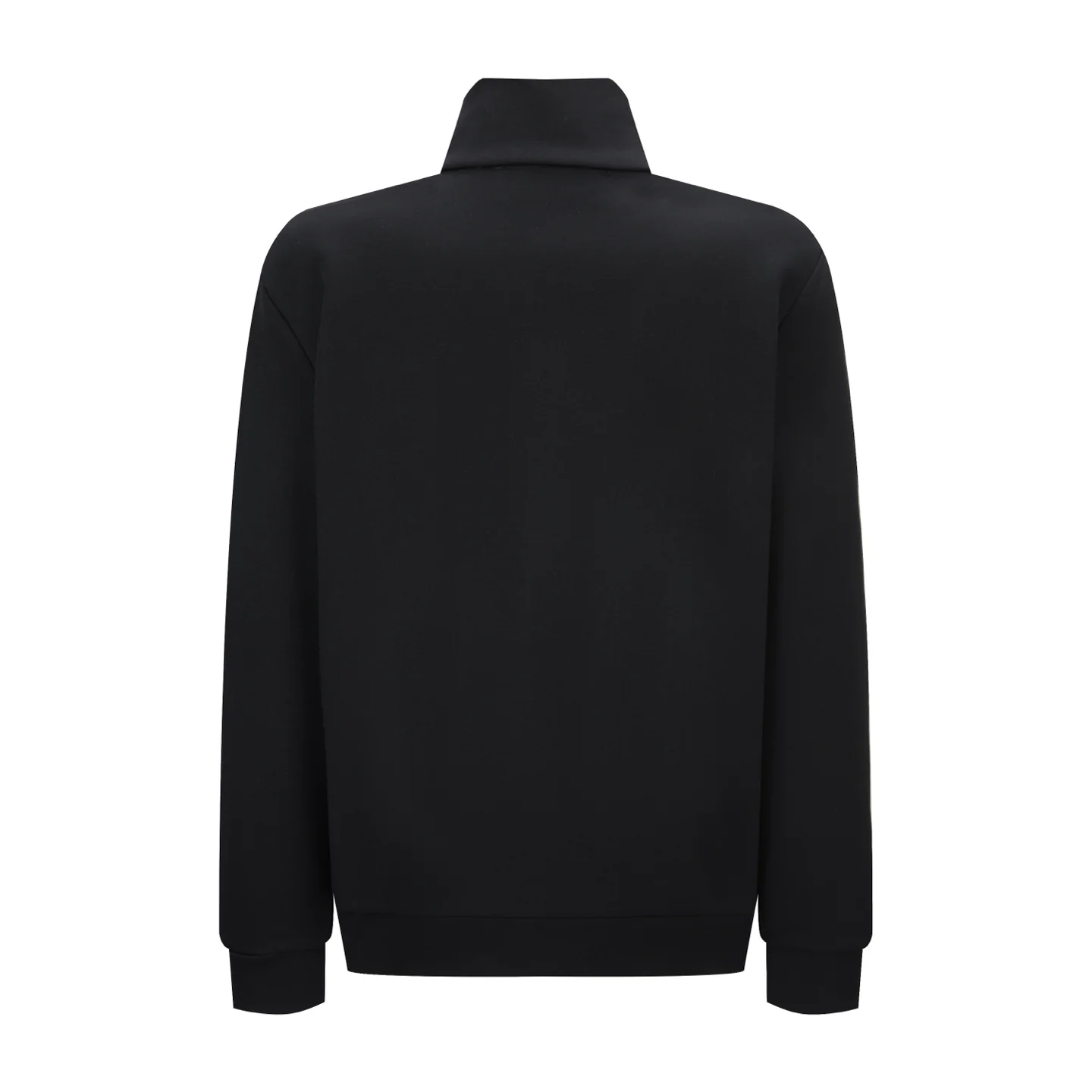 Nylon Mercerized Paneled Roman Fabric Zipper Jacket