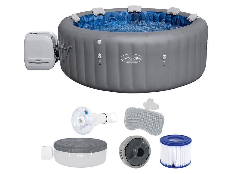 Bestway LAY-Z-SPA Whirlpool Santorini Ø 216 x 80 cm