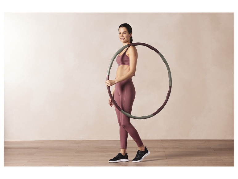 CRIVIT Hula-Hoop-Reifen, 6-teilig