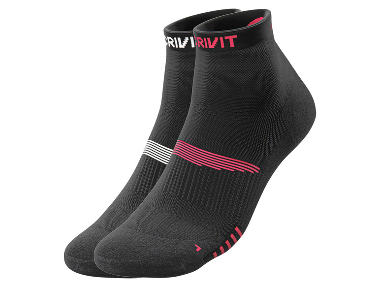 CRIVIT Damen Sportsocken, 2 Paar, optimale Passform