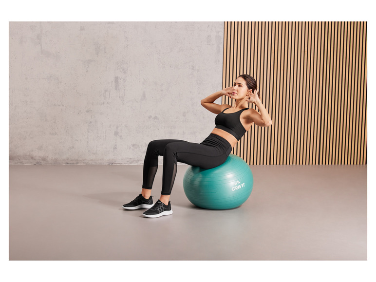 CRIVIT Soft-Gymnastikball, mit Übungs- und Trainingshinweisen