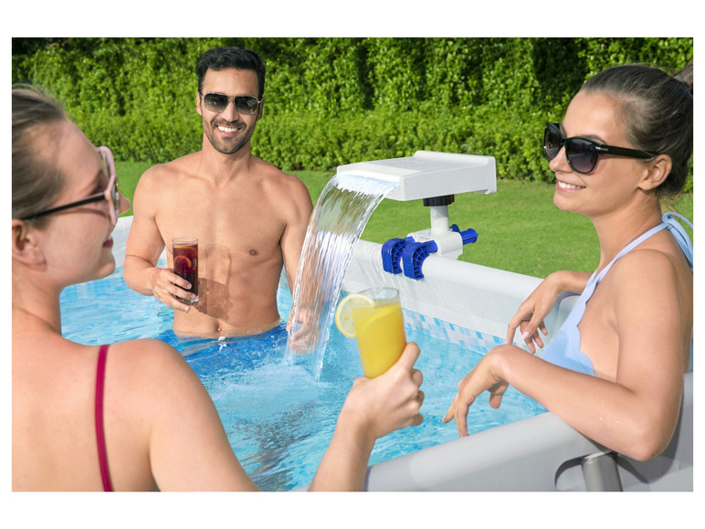 Bestway Flowclear™ LED-Wasserfall, weiß