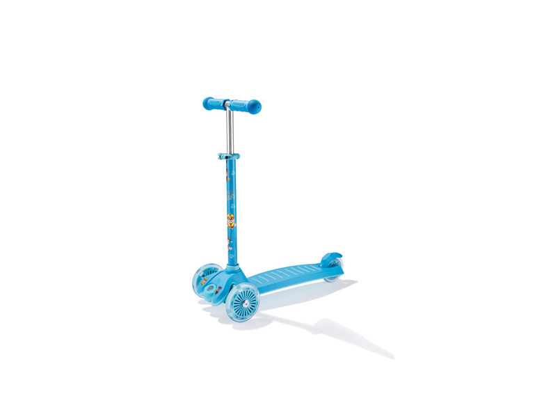 Tri-Scooter mit LED-Rollen