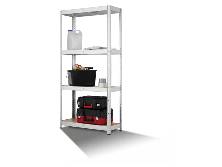 PARKSIDE® Rayonnage, 4 étagères, 150 x 75 x 30 cm