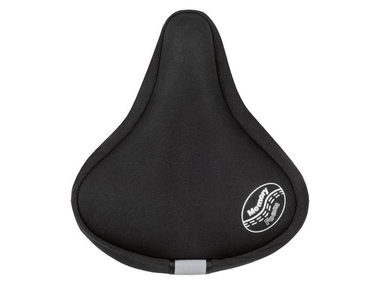 CRIVIT Memory-Foam-Sattelbezug, mit Anti-Rutsch-Unterseite