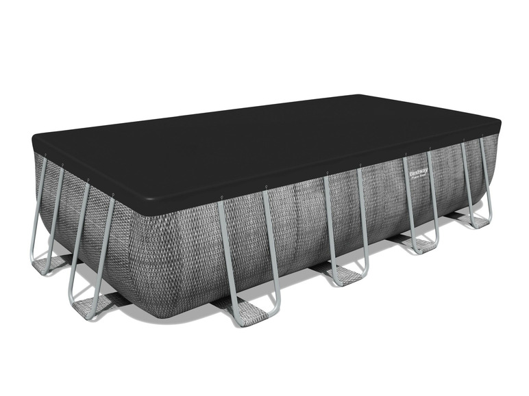 Bestway Power Steel™ Frame Pool Komplett-Set mit Filterpumpe, ca. L 549 x B 274 x L 122 cm