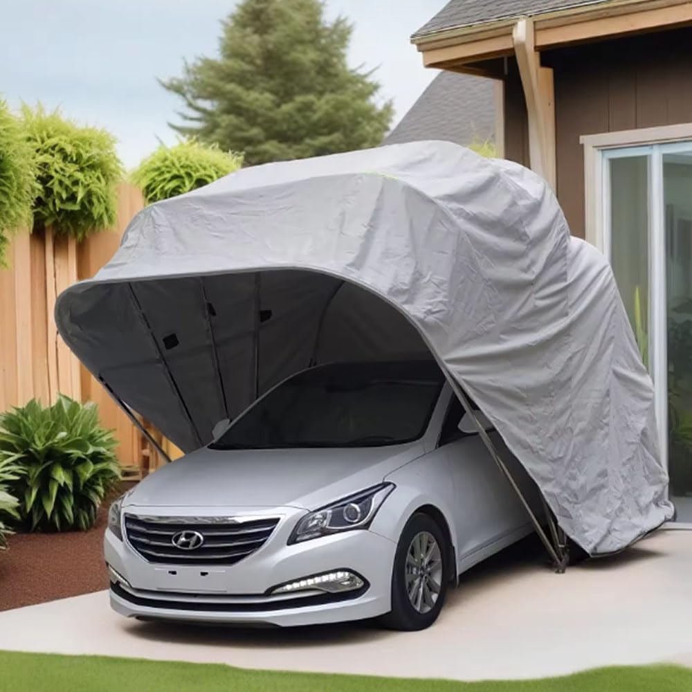 KLYDBMYT Upgraded Retractable Carport