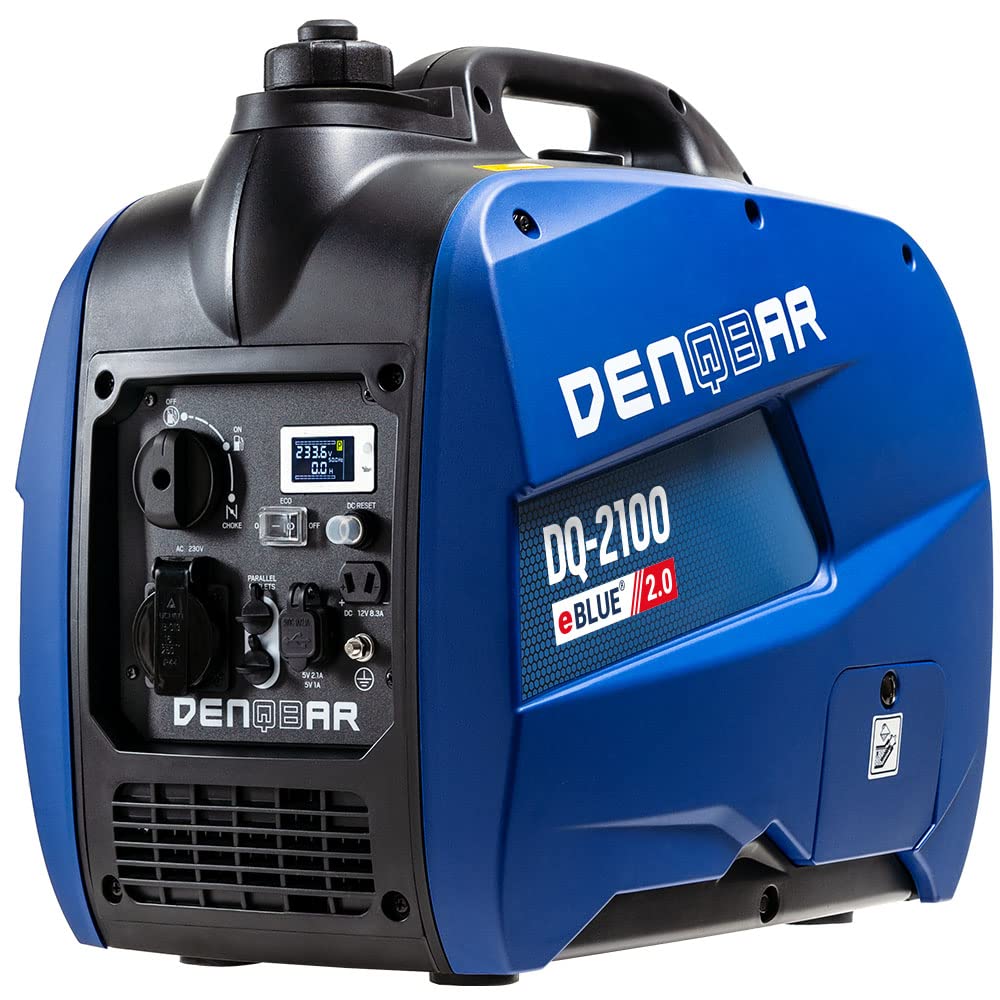 DENQBAR 2100 W Inverter Power Generator, Emergency Generator, Electric Generator Petrol Operated DQ-2100