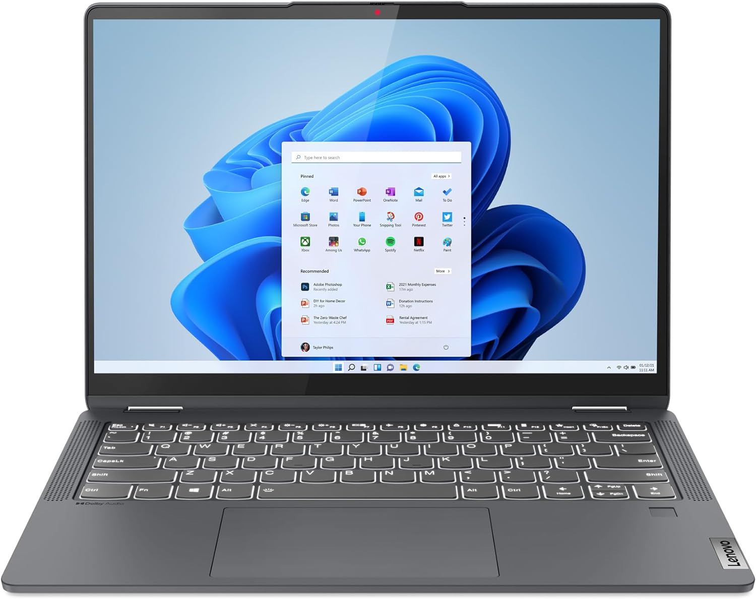 Lenovo IdeaPad Flex 5i - (2023) - Everyday Notebook - 2-in-1 Laptop Computer - Windows 11-14