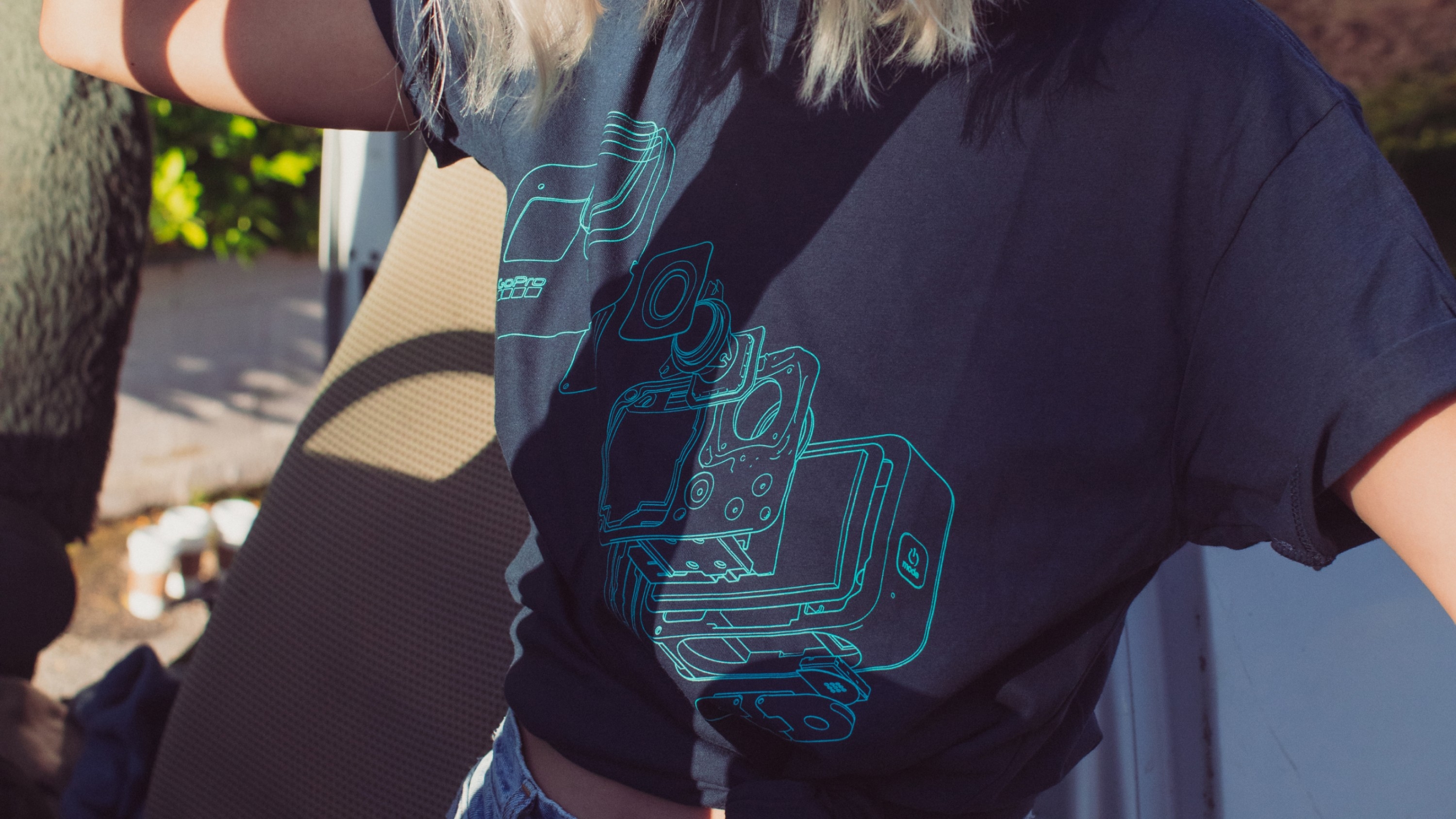 Explosion Camera Graphic Tee