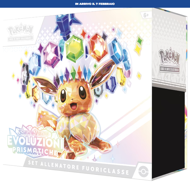 SET ALLENATORE FUORICLASSE DELL'ESPANSIONE SCARLATTO E VIOLETTO – EVOLUZIONI PRISMATICHE