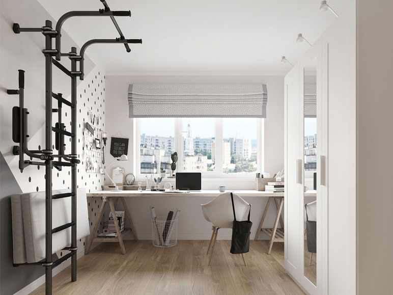 idealfit Sprossenwand Klettergerüst Athlet 1W, IF-01W