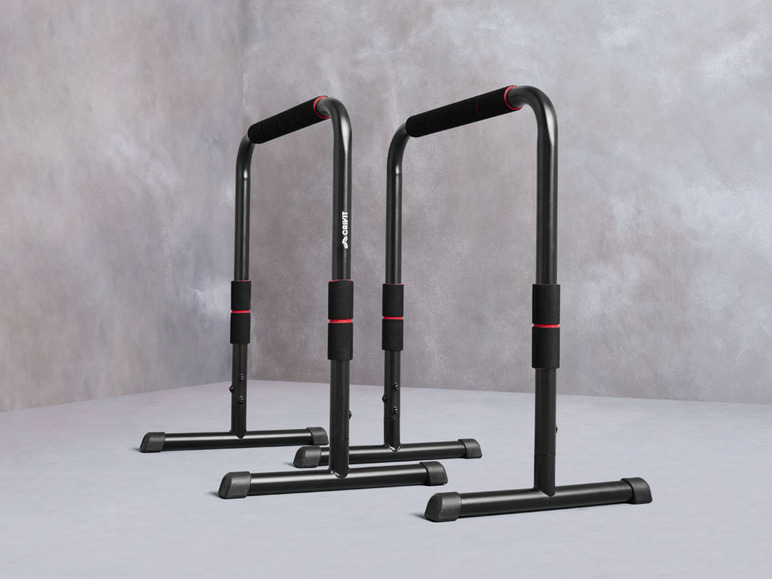 CRIVIT Dipstangen, rutschfest, 2 Stück