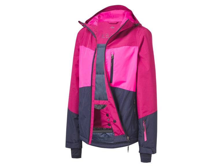 CRIVIT Damen Skijacke, wasserabweisendes Obermaterial