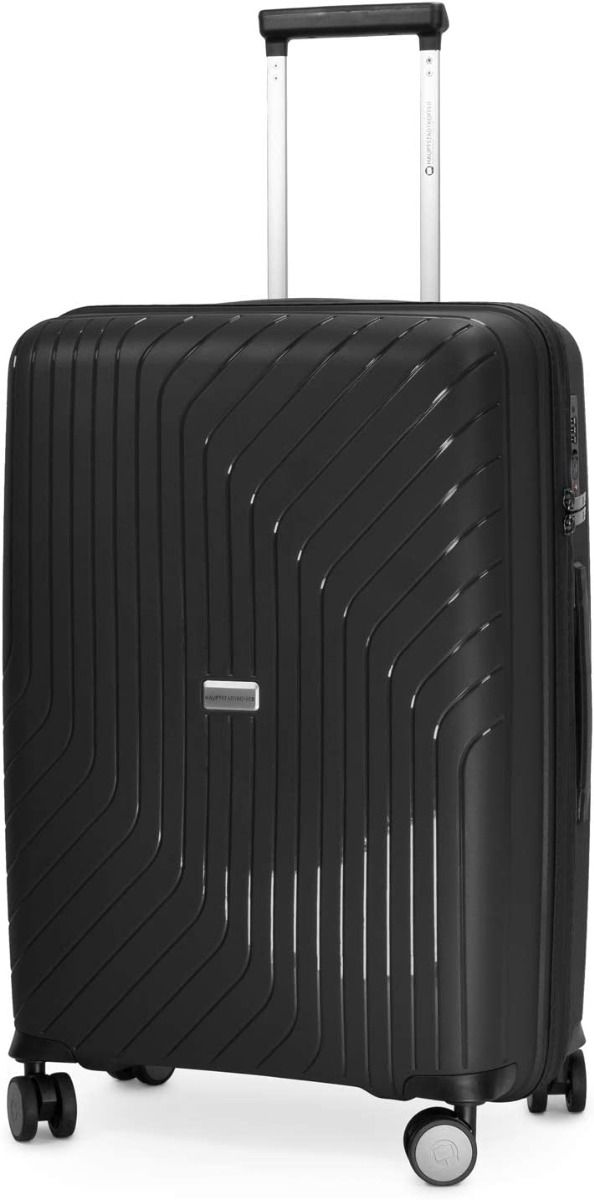 TXL - Medium-sized suitcase, hard shell, dark blue matt, TSA, 66 cm, 73 litres