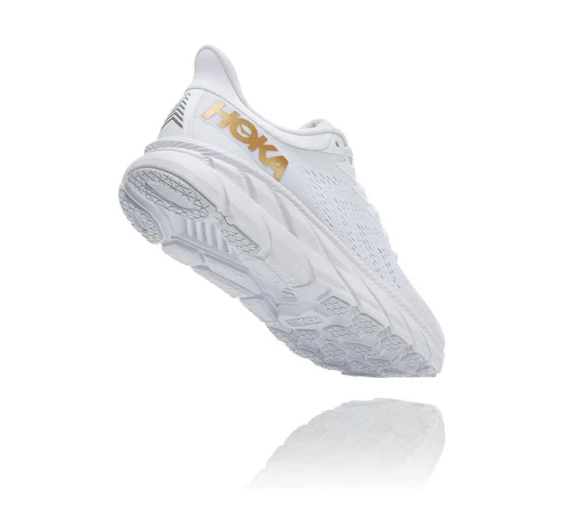 Women's Clifton 7 WHITE / GOLDEN EGG