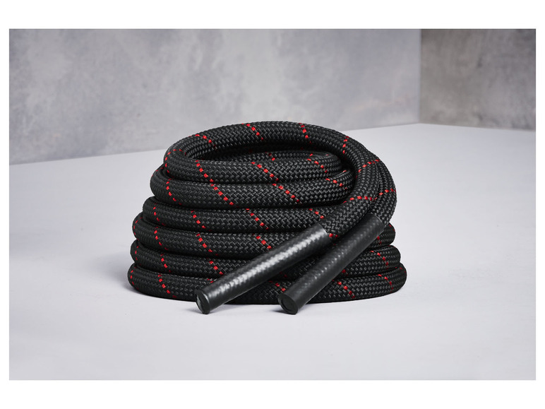 CRIVIT Trainingsseil, mit rutschfesten Enden, 10 m