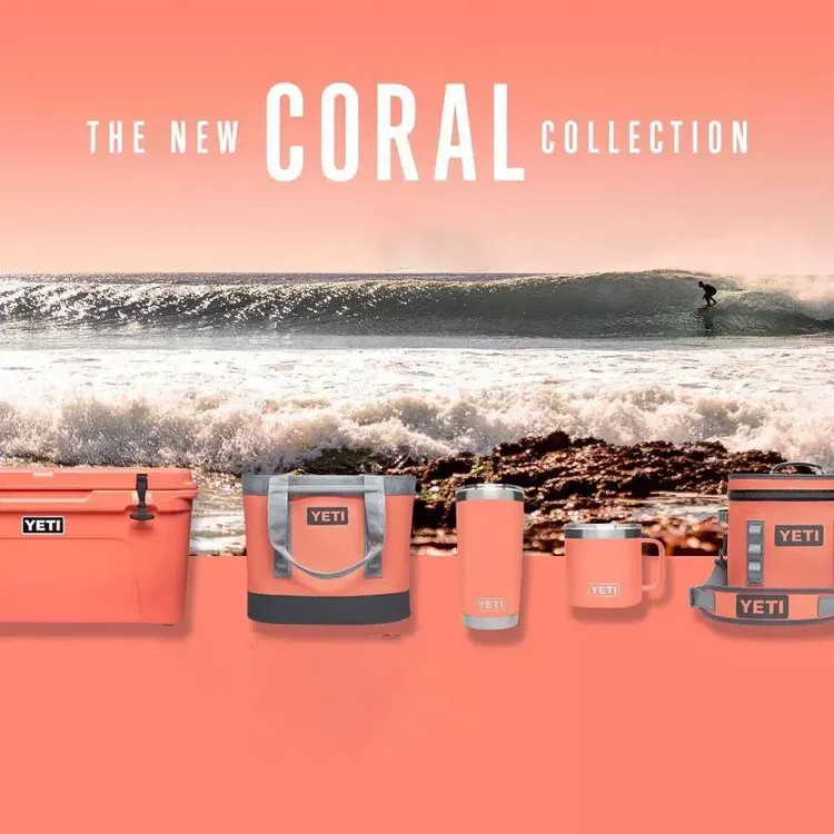 YETI ORANGE COOLER SET 5-PIECE