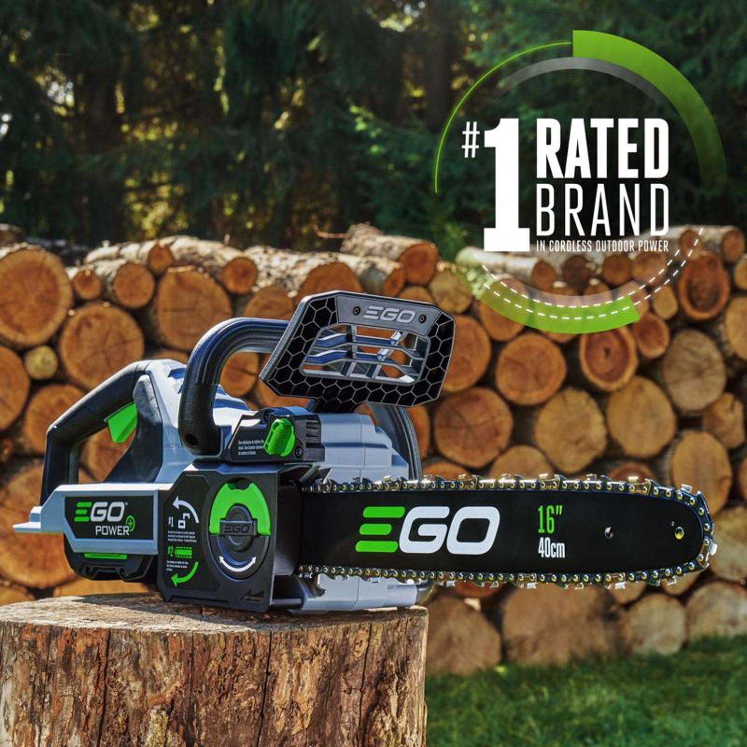 EGO Power+ CS1613 16 in. 56 V Battery Chainsaw Kit (Battery & Charger)
