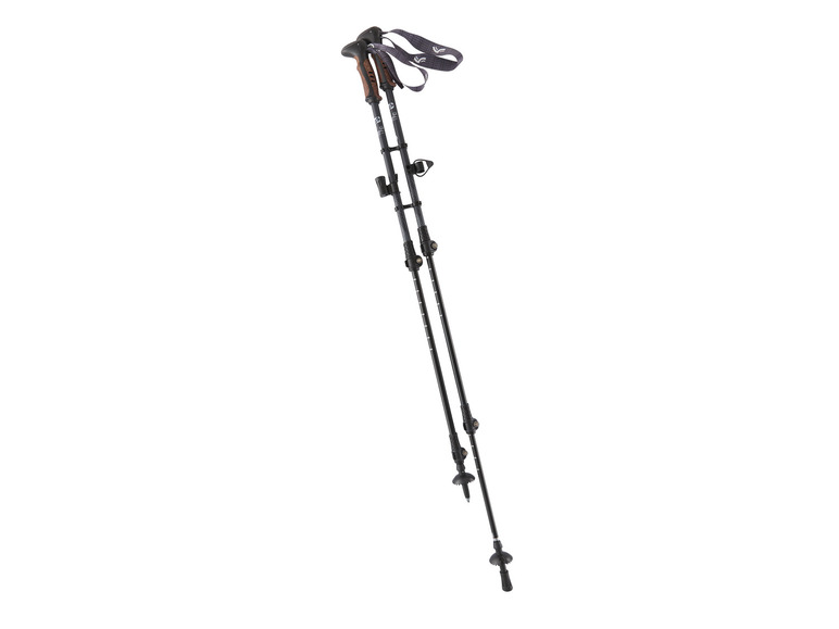 CRIVIT Aluminium-Trekkingstöcke, extrem leicht