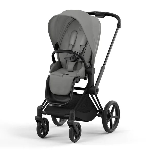 Cybex Priam V4 stroller set Mirage Grey, frame matte black