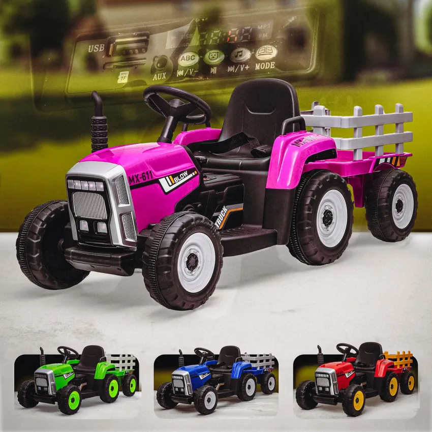 RiiRoo JDX&trade; Tractor with Trailer