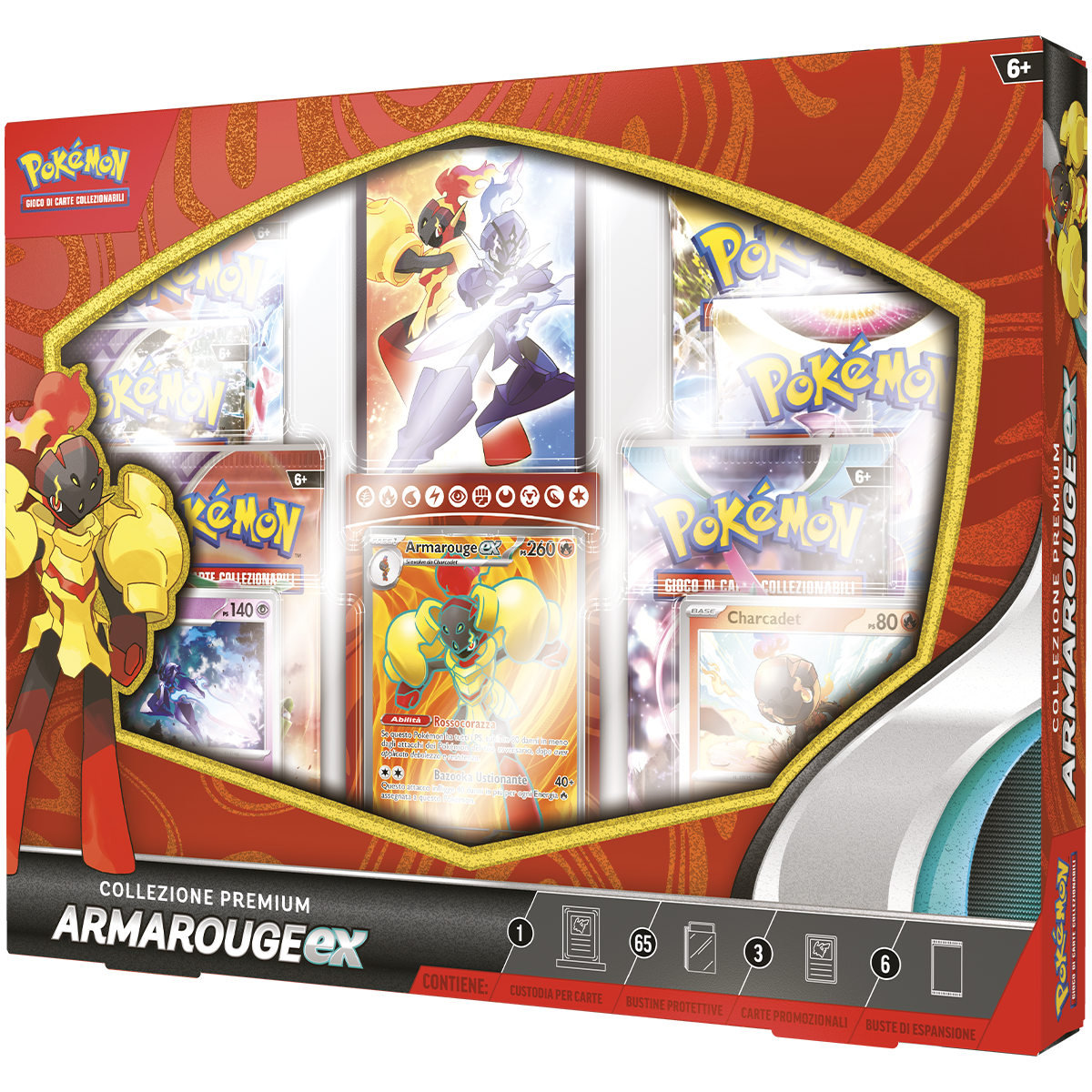 Pokémon collezione premium armarouge-ex