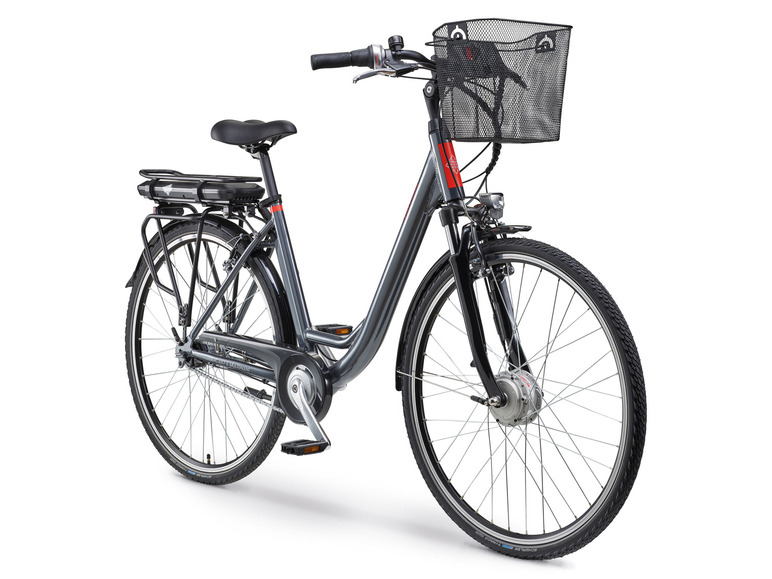 TELEFUNKEN TELEFUNKEN E-Bike »Multitalent RC657-S«, Pedelec, Citybike, 28 Zoll, 100 km Reichweite
