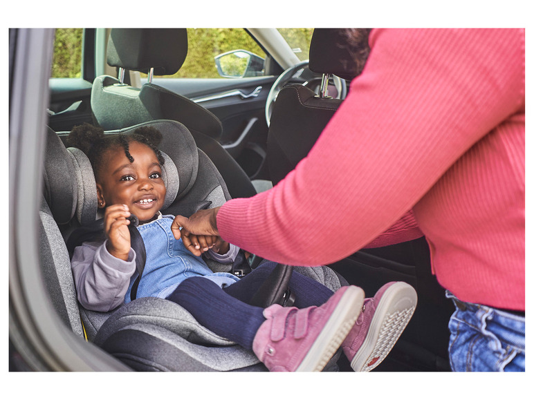 Osann Autokindersitz »Swift360 S«, 360-Grad-Drehfunktion, grau