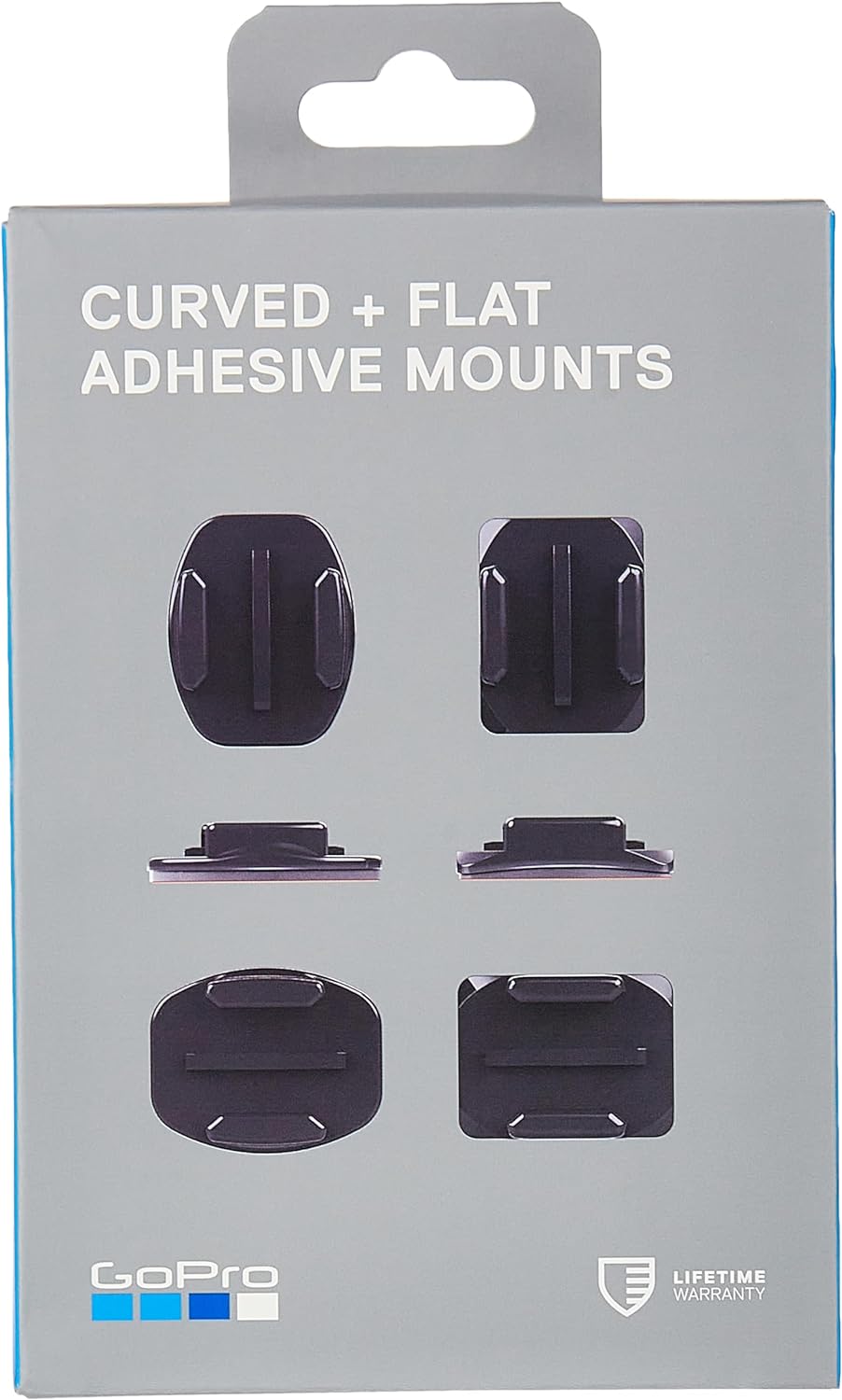 GoPro Flat + Curved Adhesive Mounts (All GoPro Cameras) - Official GoPro Mount