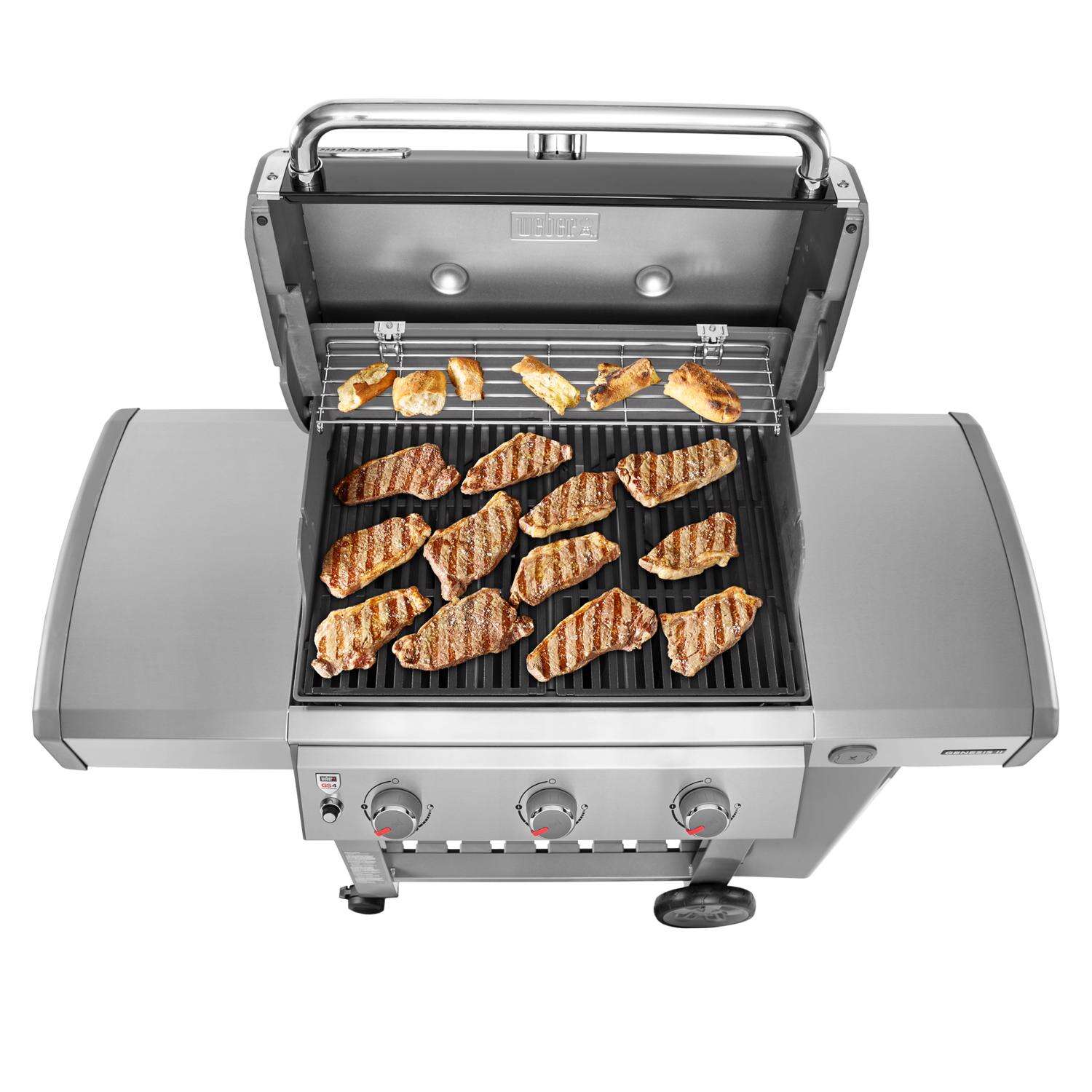 Weber Genesis II E-310 3 Burner Liquid Propane Grill Black