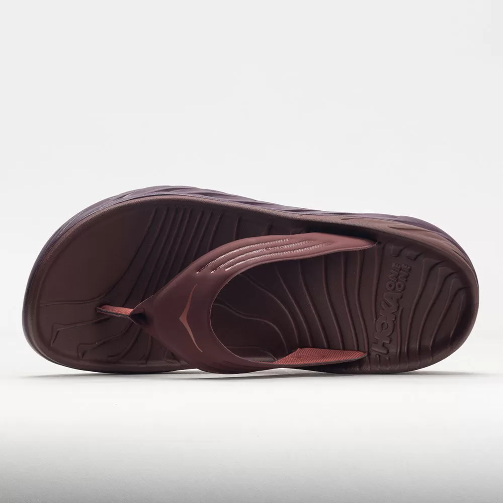 HOKA Ora Recovery Flip Men's Spice/Raisin